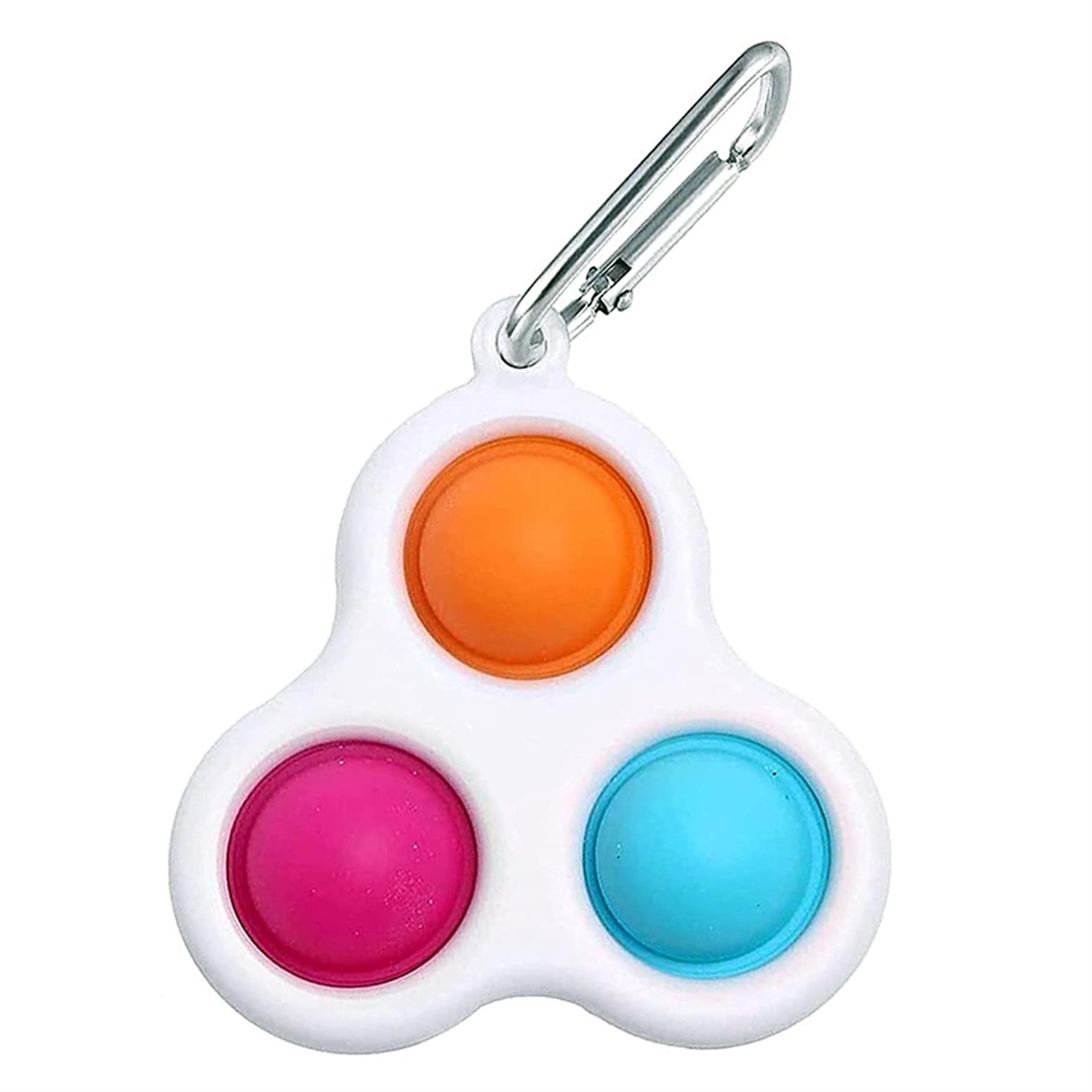 Keychain with Three Button dimpel - FFHS-018