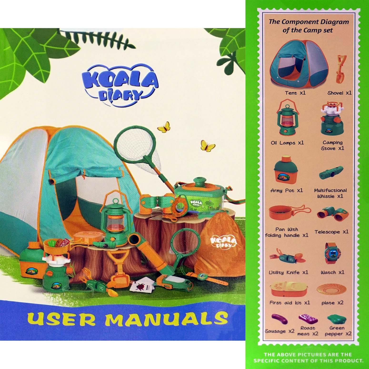 Camping Tent Play Set