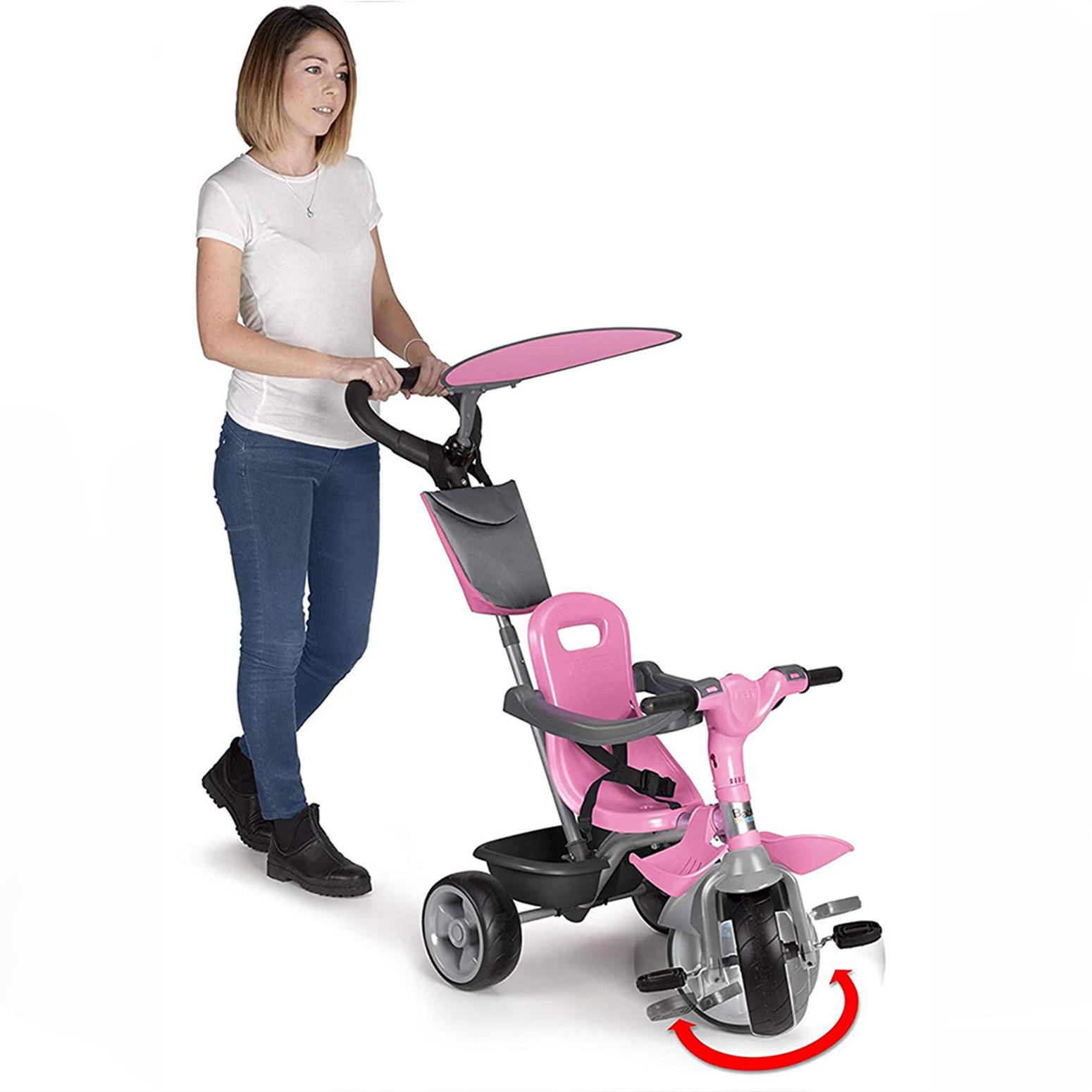 Trike Baby Plus Music Pink