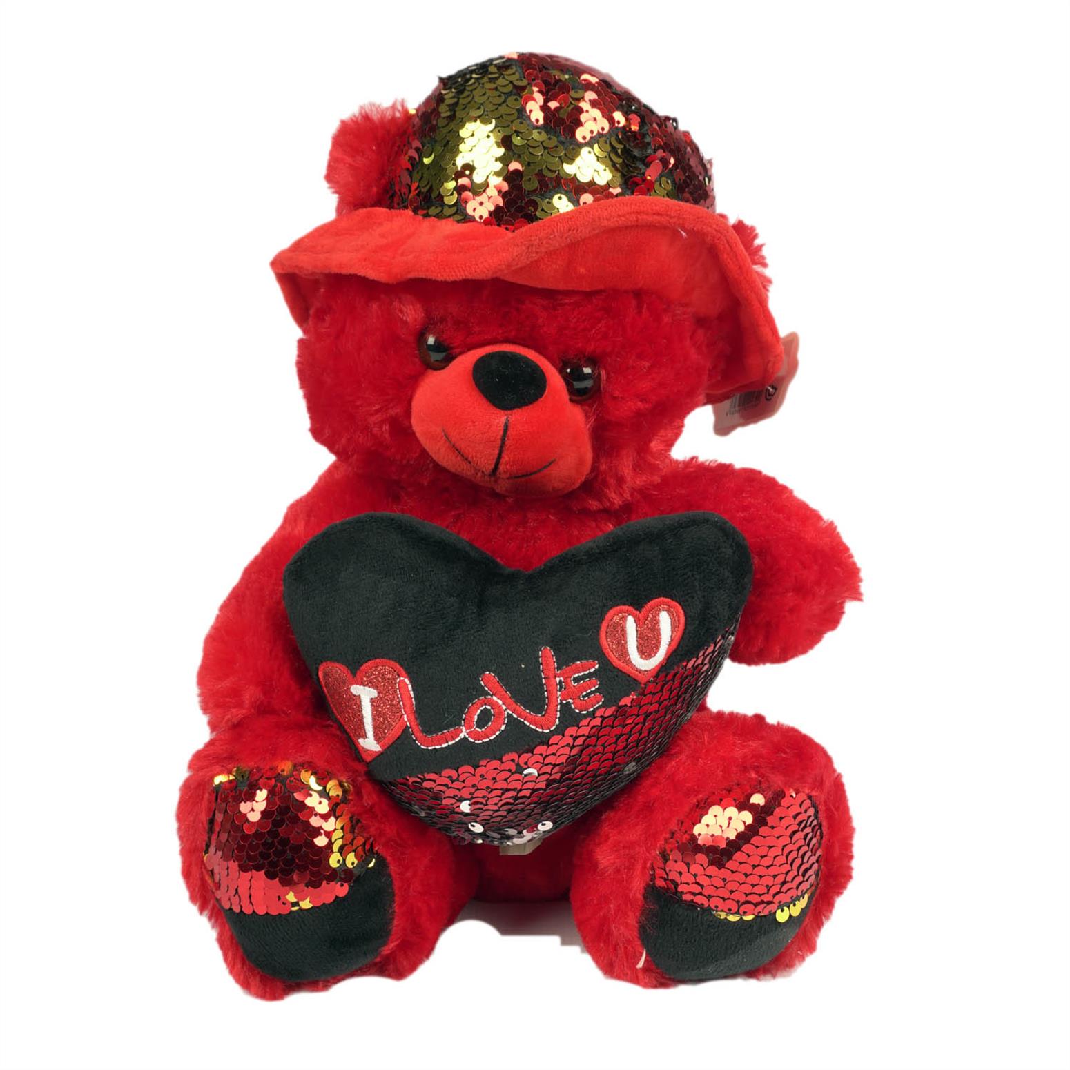 Soft Bear Red & Black