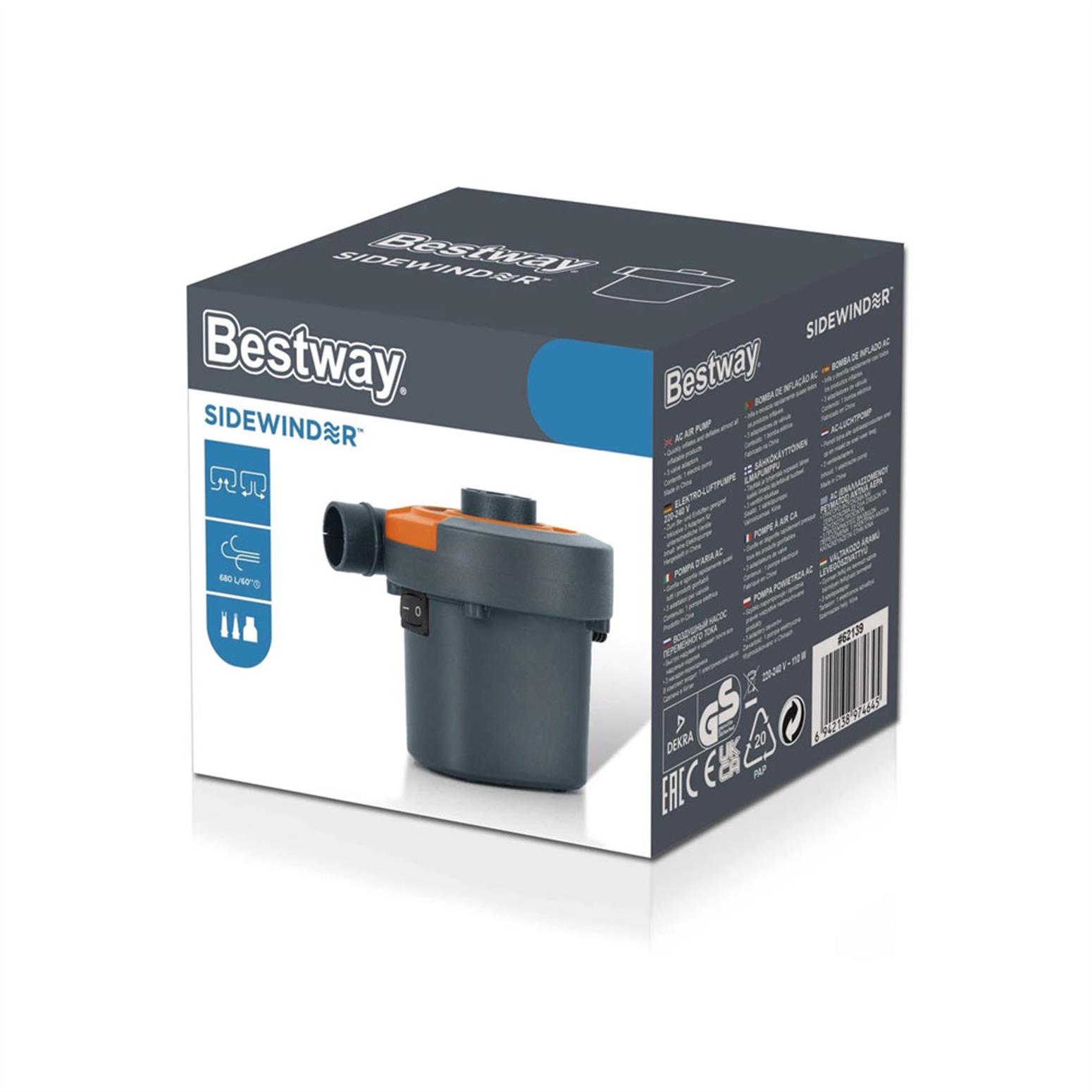 Bestway Sidewinder AC Air Pump