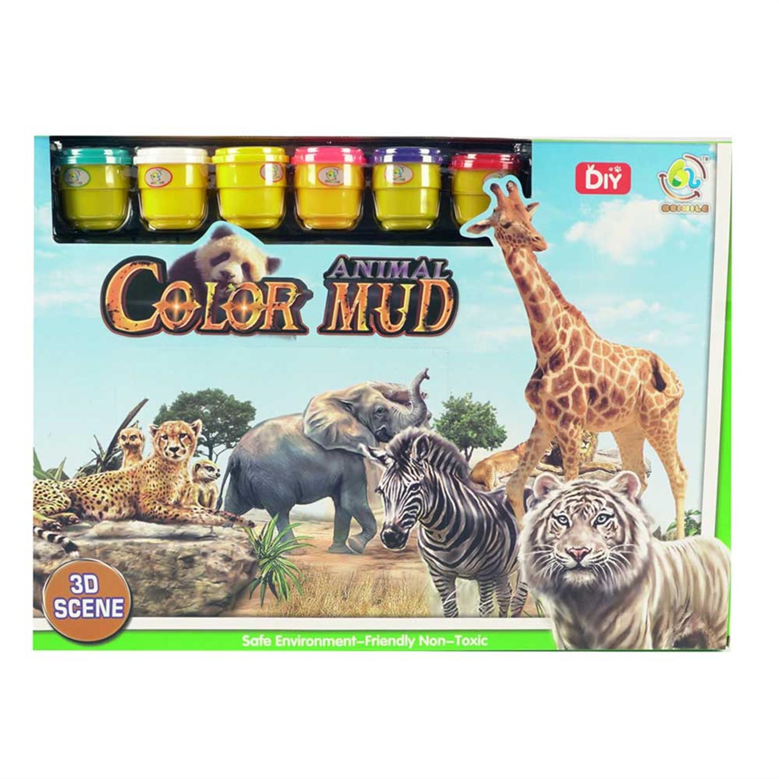 Clay games - jungle animals