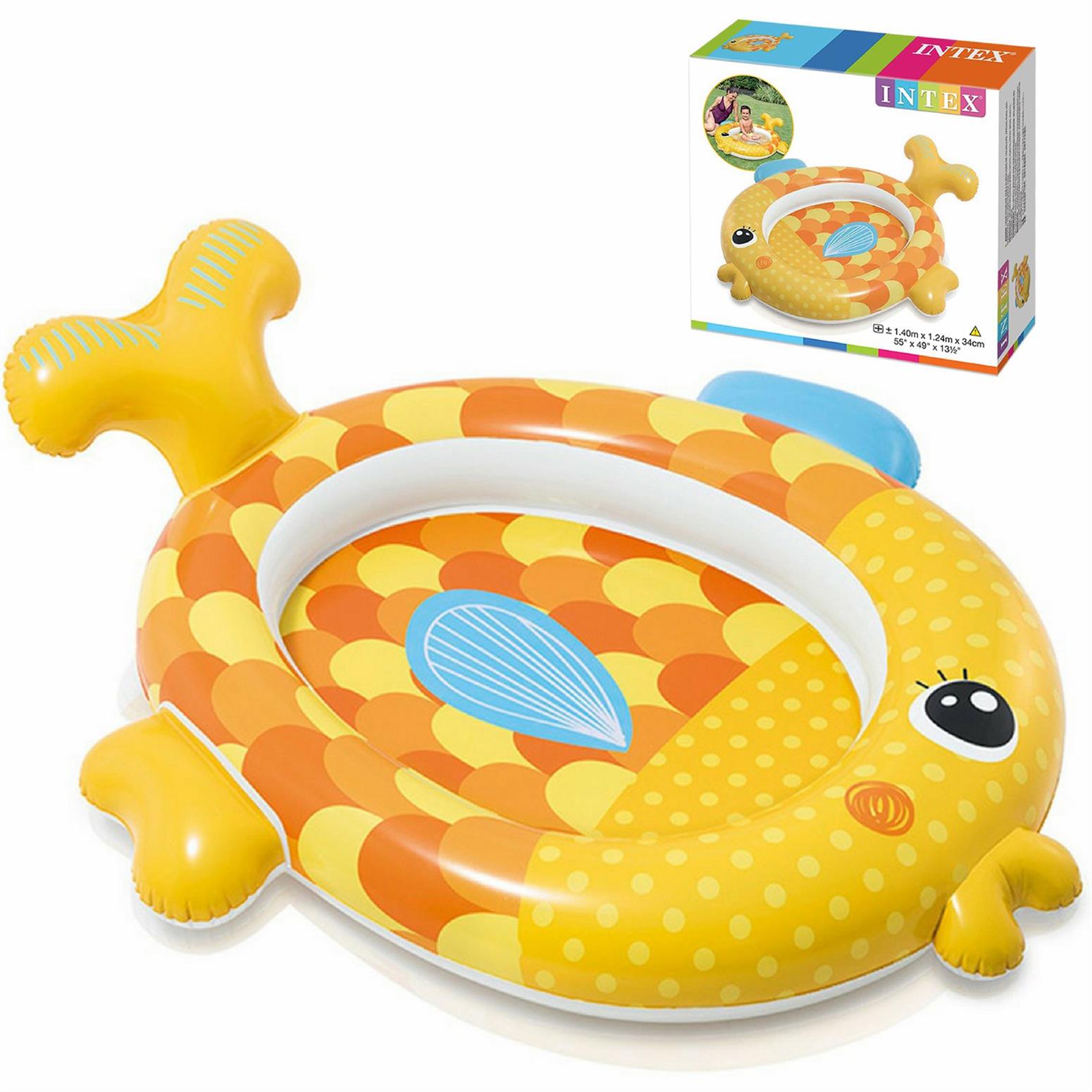 FRIENDLY GOLDFISH BABY POOL