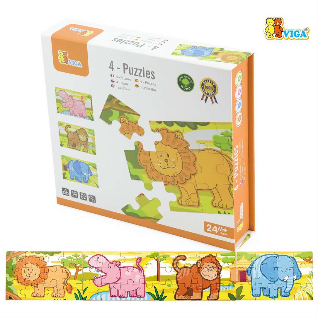4-Puzzle box - Jungle